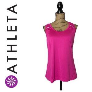 Athleta Pink Workout Tank Top